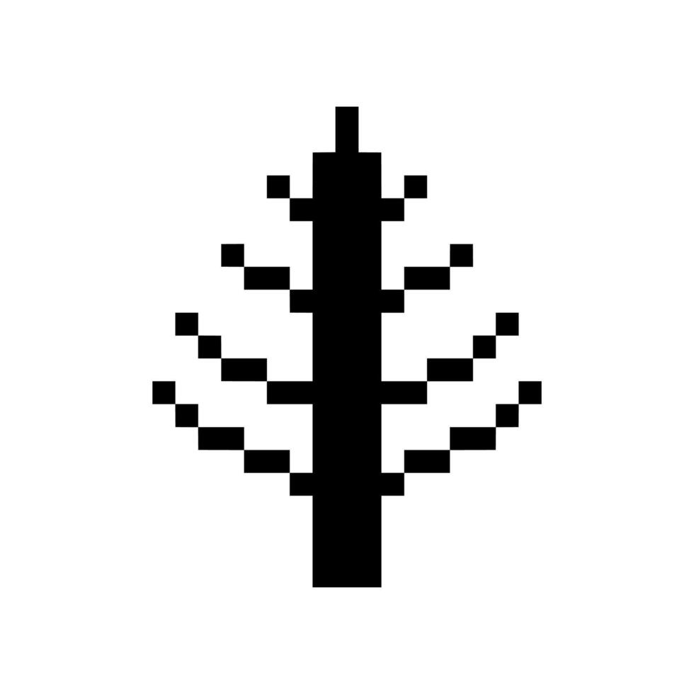 pixel nature woods pixelated style vector