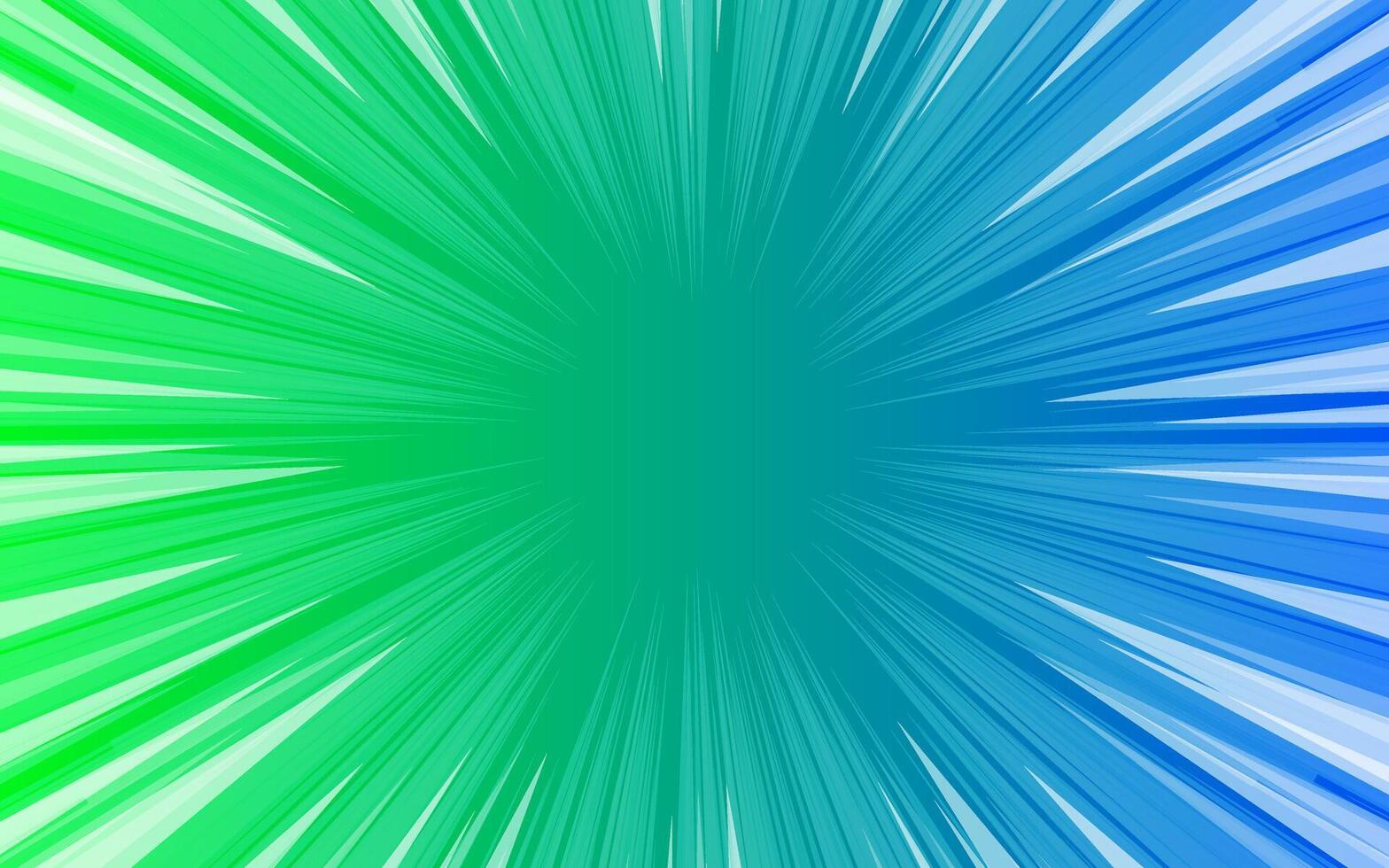Anime cartoon ray burst background vector