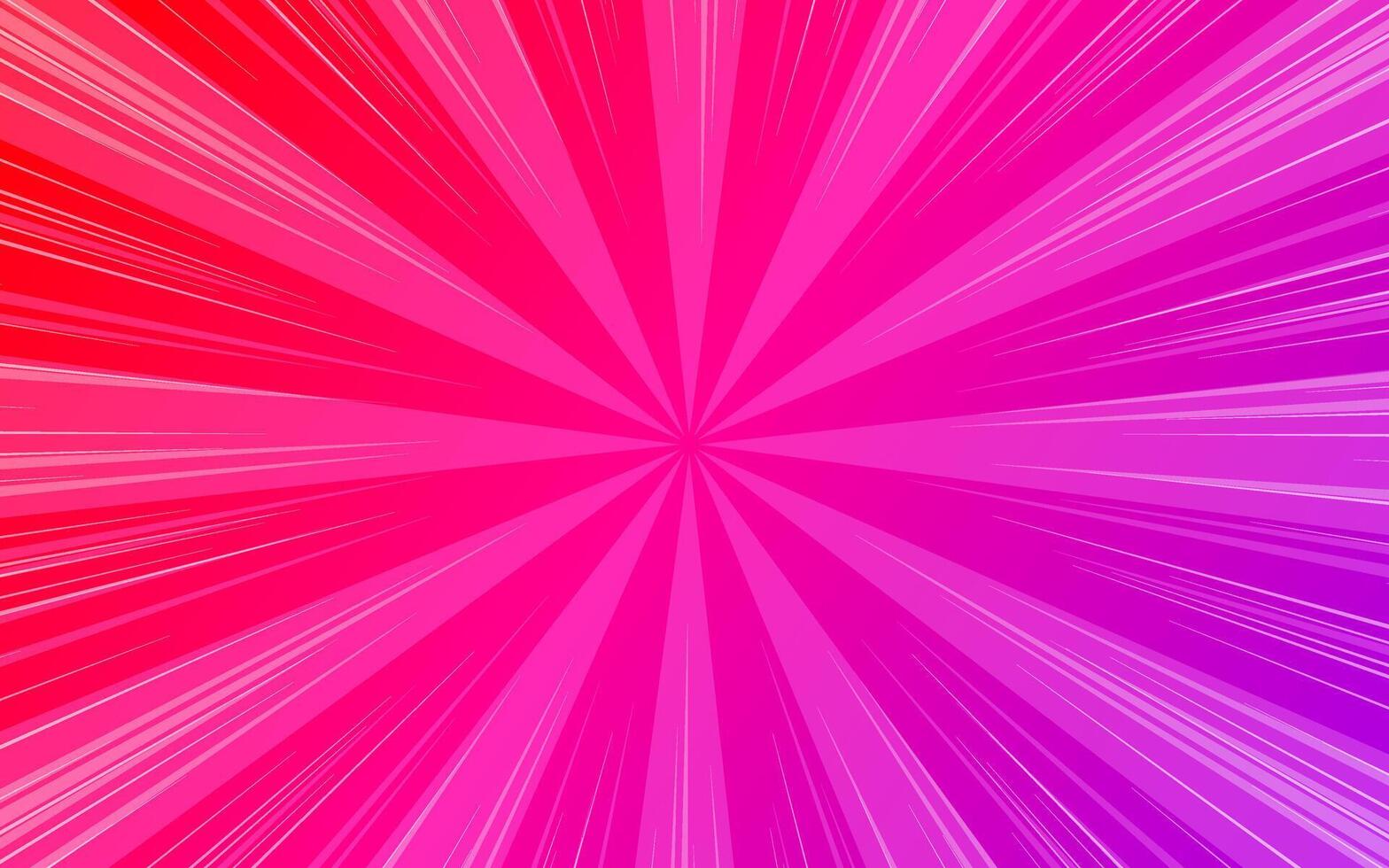 Pop art comic background with glowing halftone. Cartoon vector