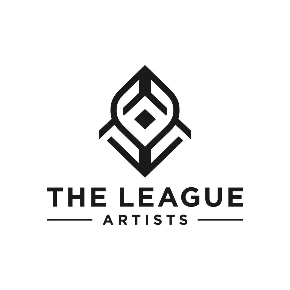boxing ring sport industry business illustration logo vector