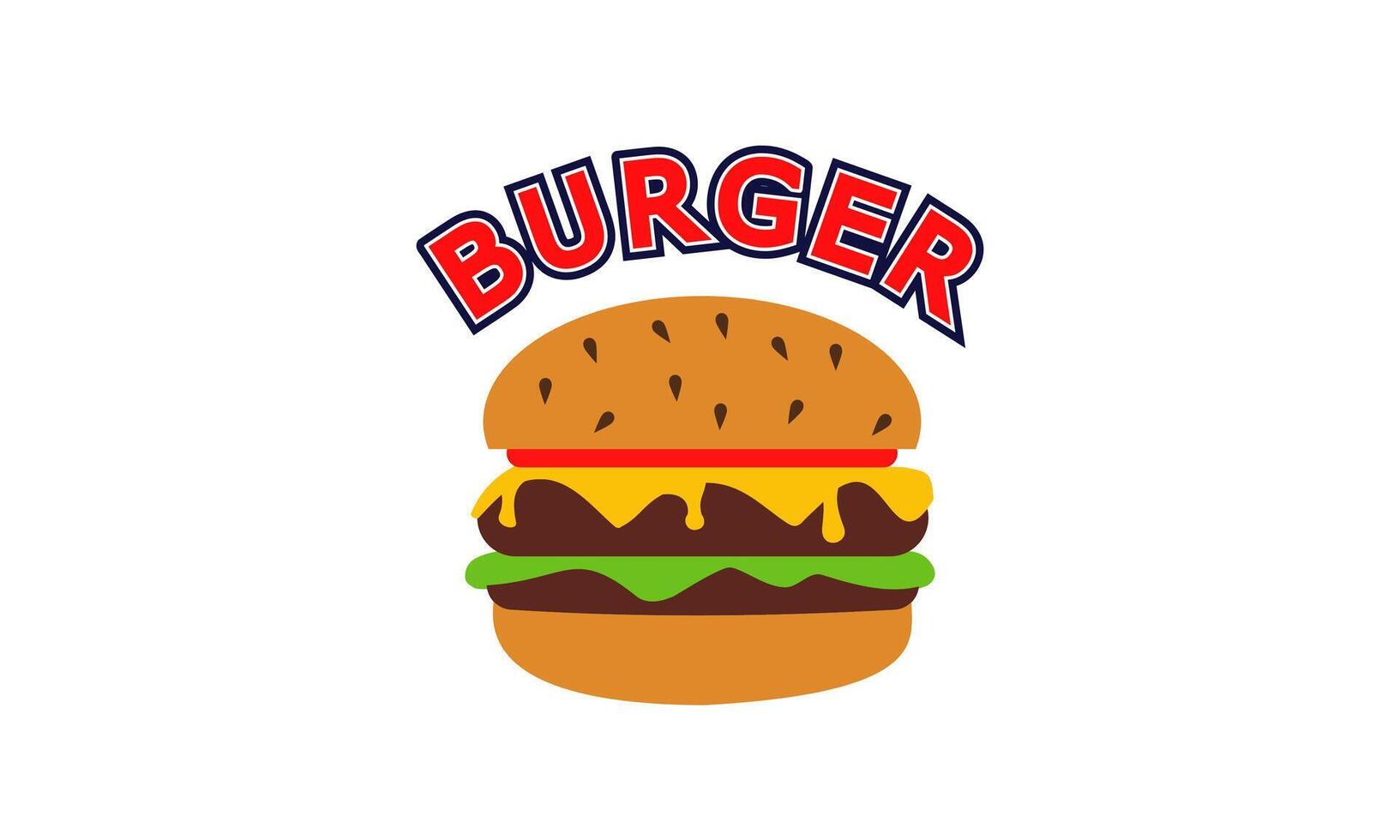 Big Burger Logo vector