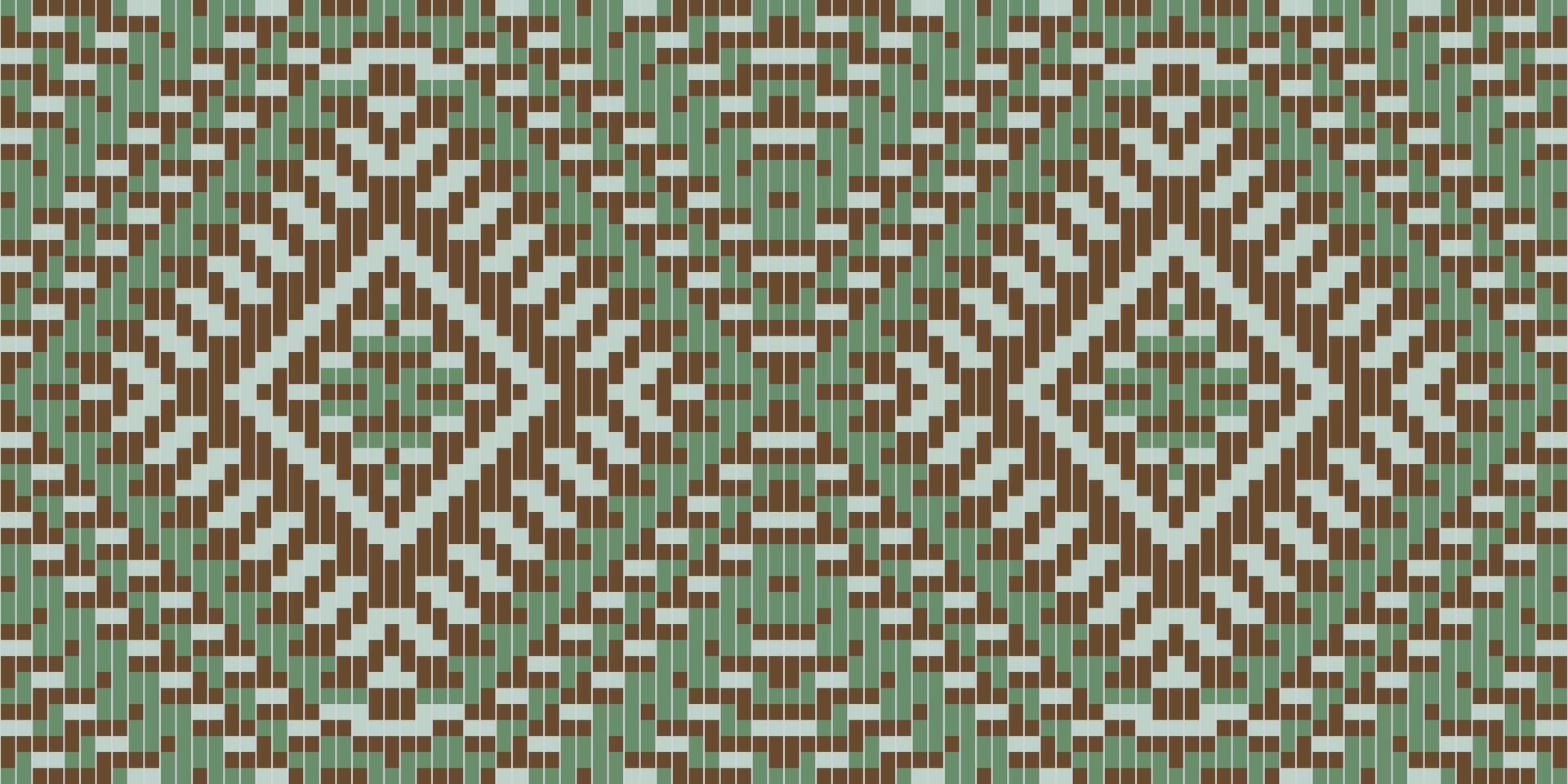 Aztec Pixel Arabic Geometric Patternfolk Embroidery, Aztec Geometric Ornament Print. Design for Carpet, Wallpaper, Clothing, Wrapping, Fabric vector