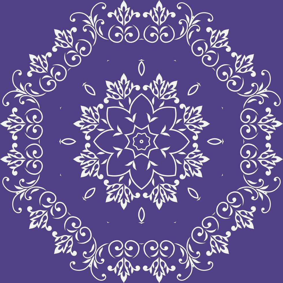 Damask Patterns Geometry Shapes Arabic Paper Pattern Folk Embroidery, Aztec Ornament Print. Design for Carpet, Wallpaper, Clothing, Wrapping, Fabric vector