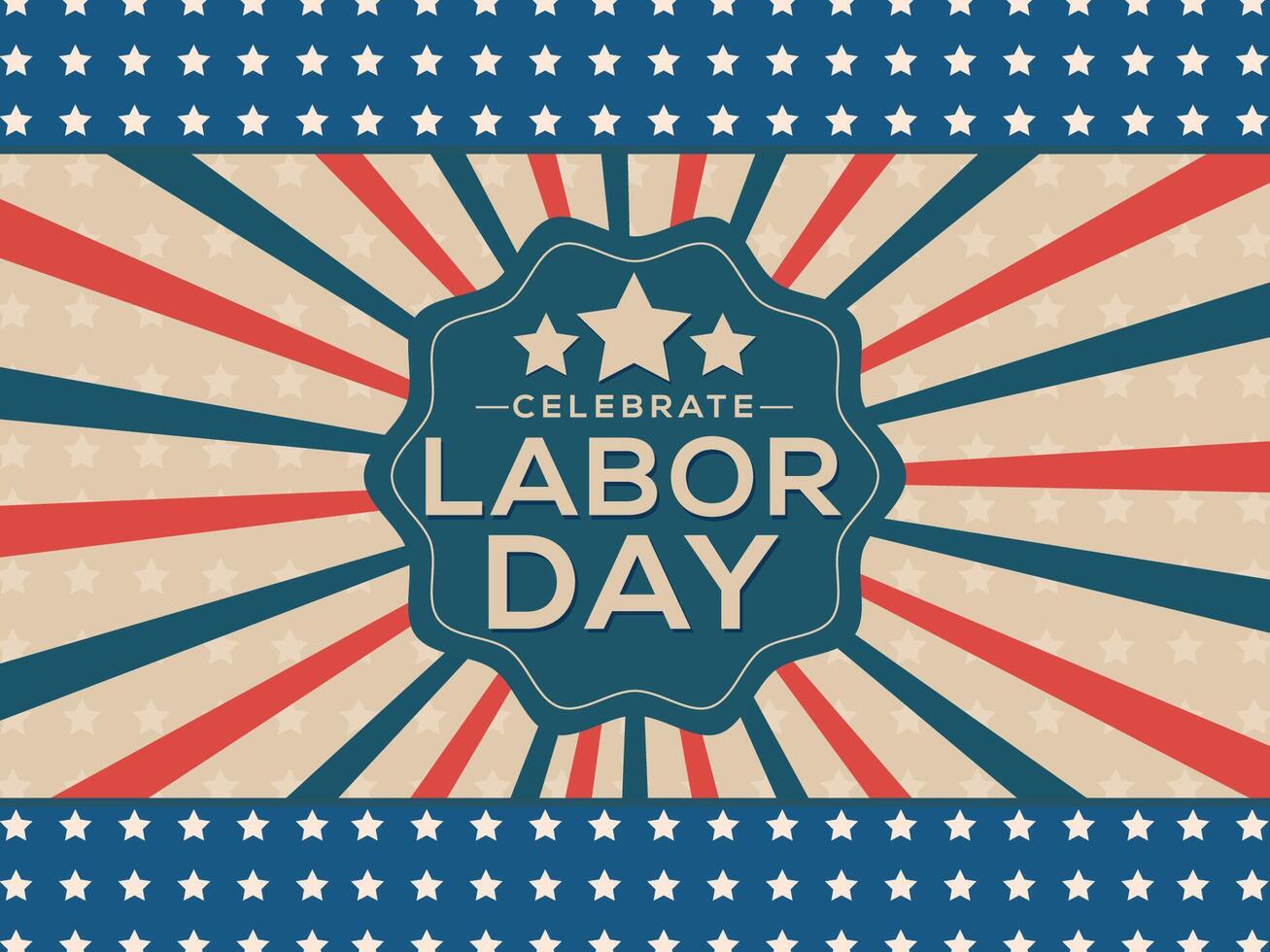 Happy Labor Day vector