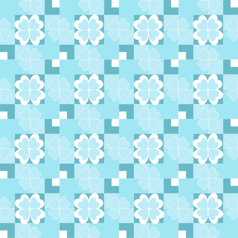 Blue pattern background vector