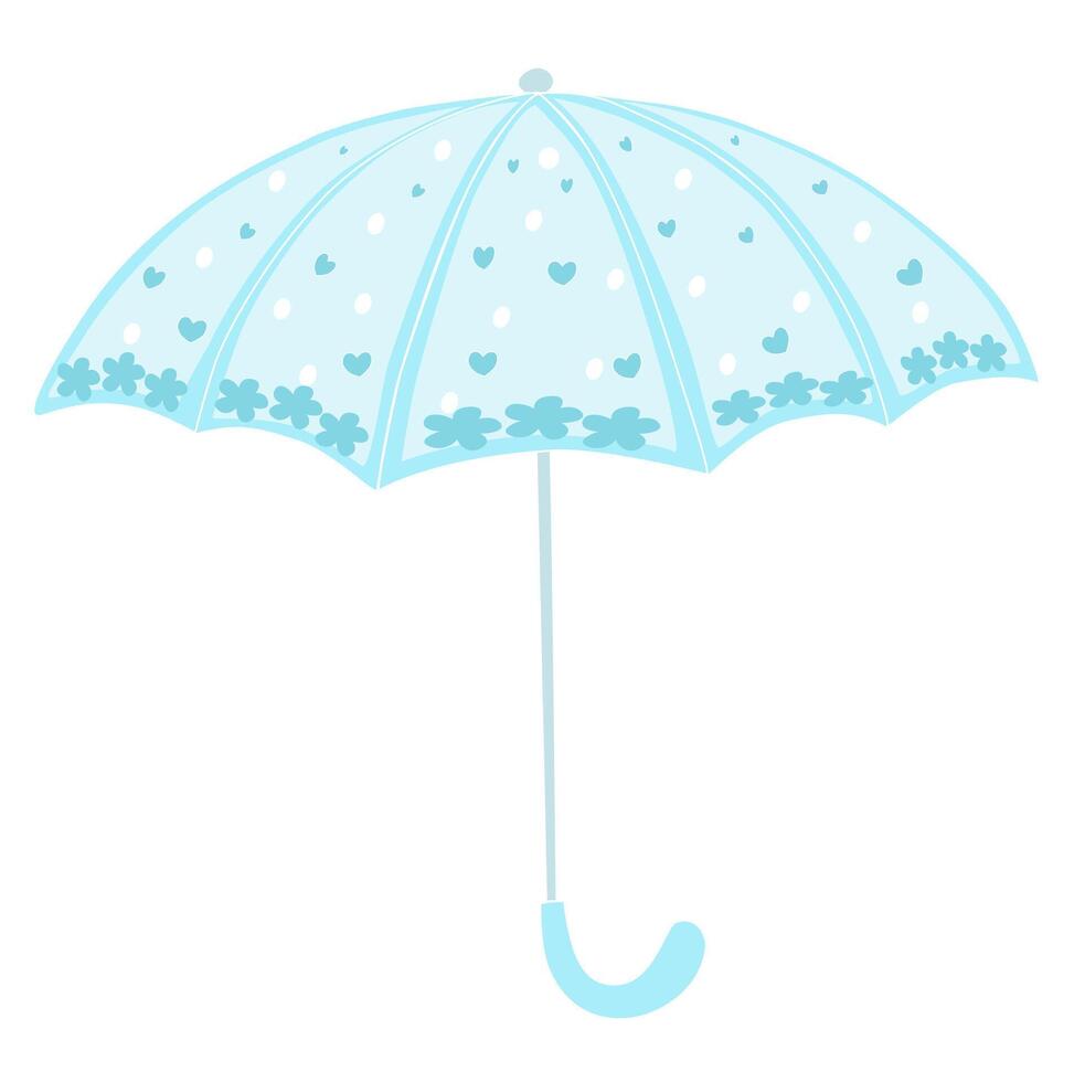 Cute Umbrella for summer and rainy season vector