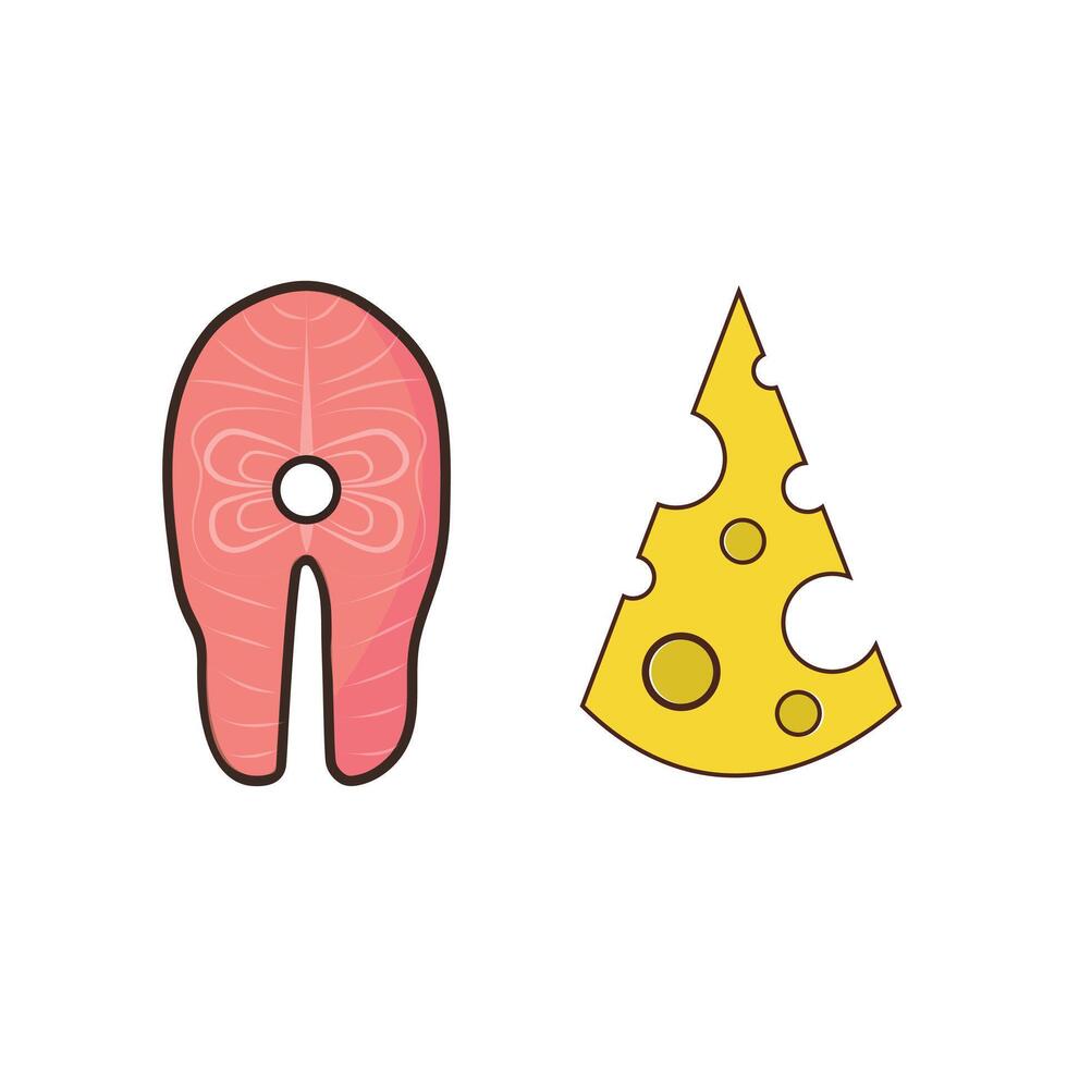 Set of Nutrition icon vector