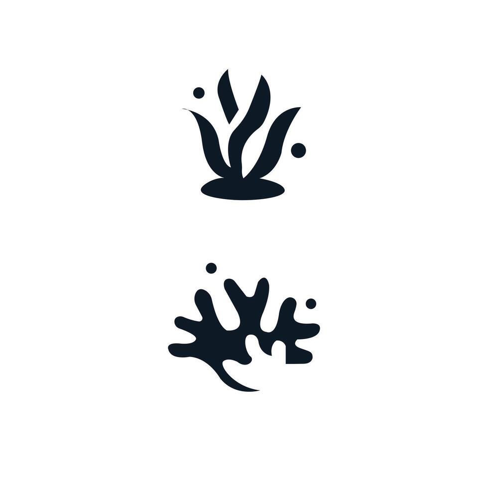 ocean icon set design vector