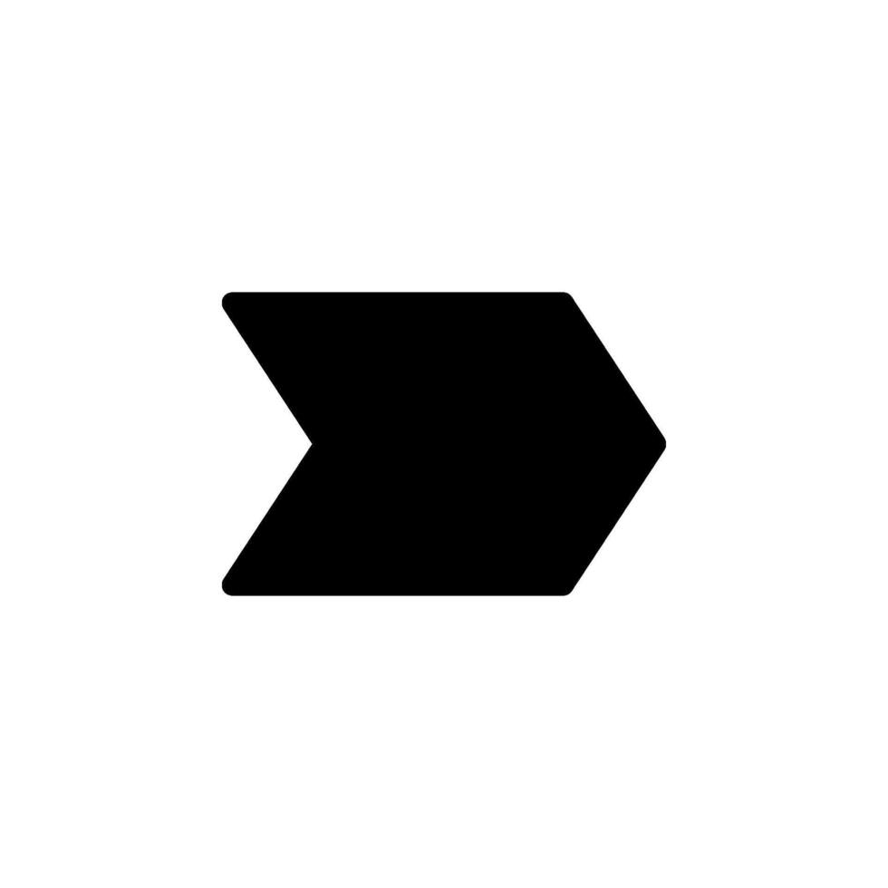 cheurón flecha señalando a bien. adecuado para diseño elementos, web gráficos, usuario interfaces, y direccional indicadores. vector