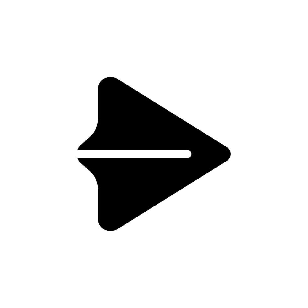 Send message icon symbol . vector