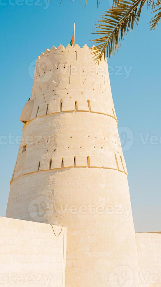 A large white tower photo