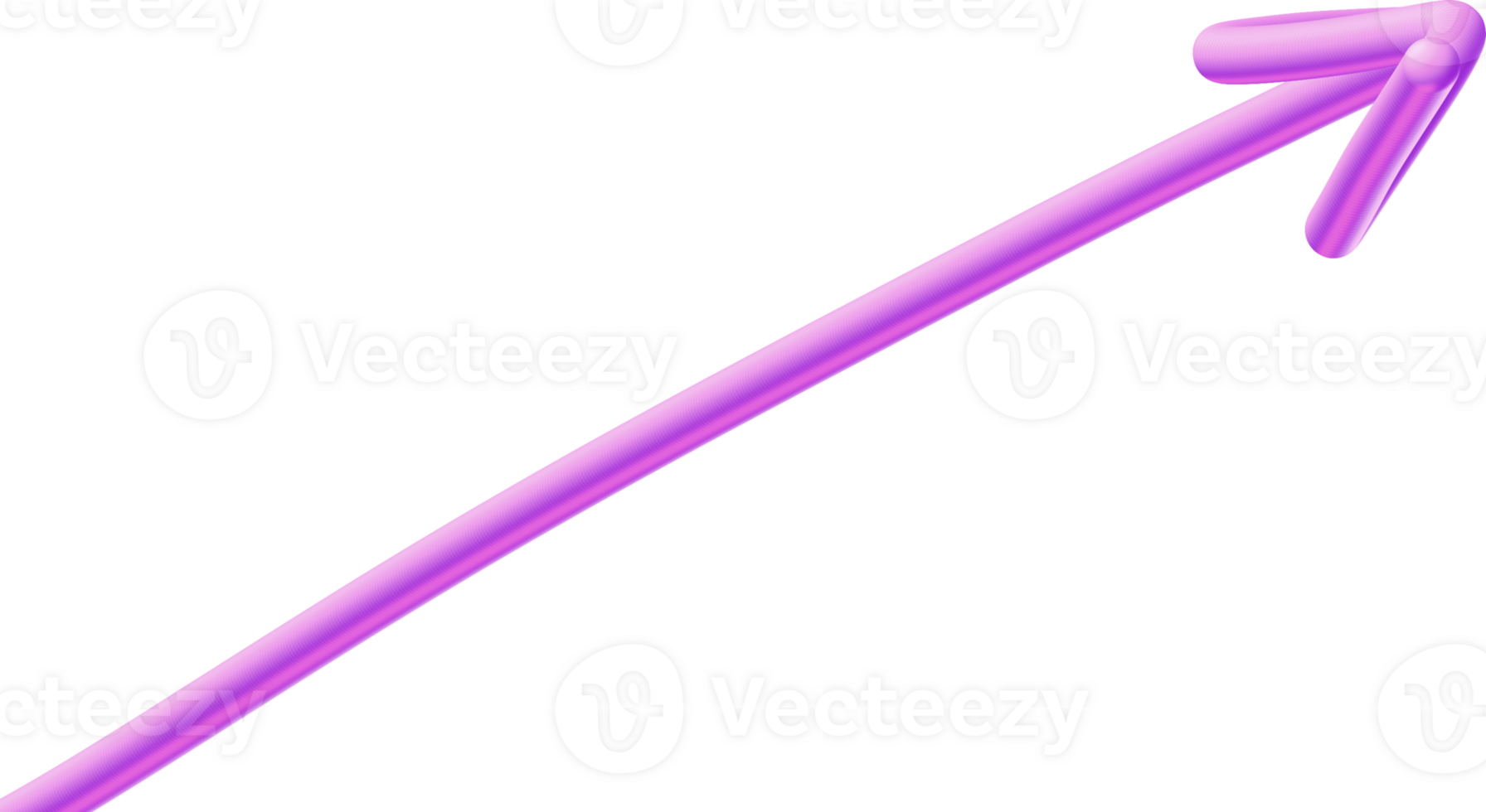 A purple arrow pointing upward png