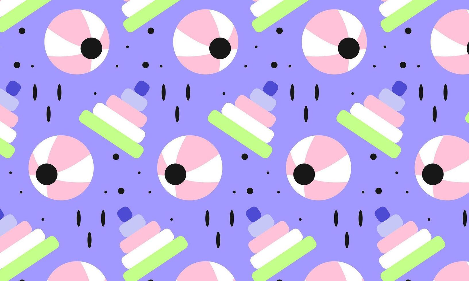 Baby Background Pattern vector