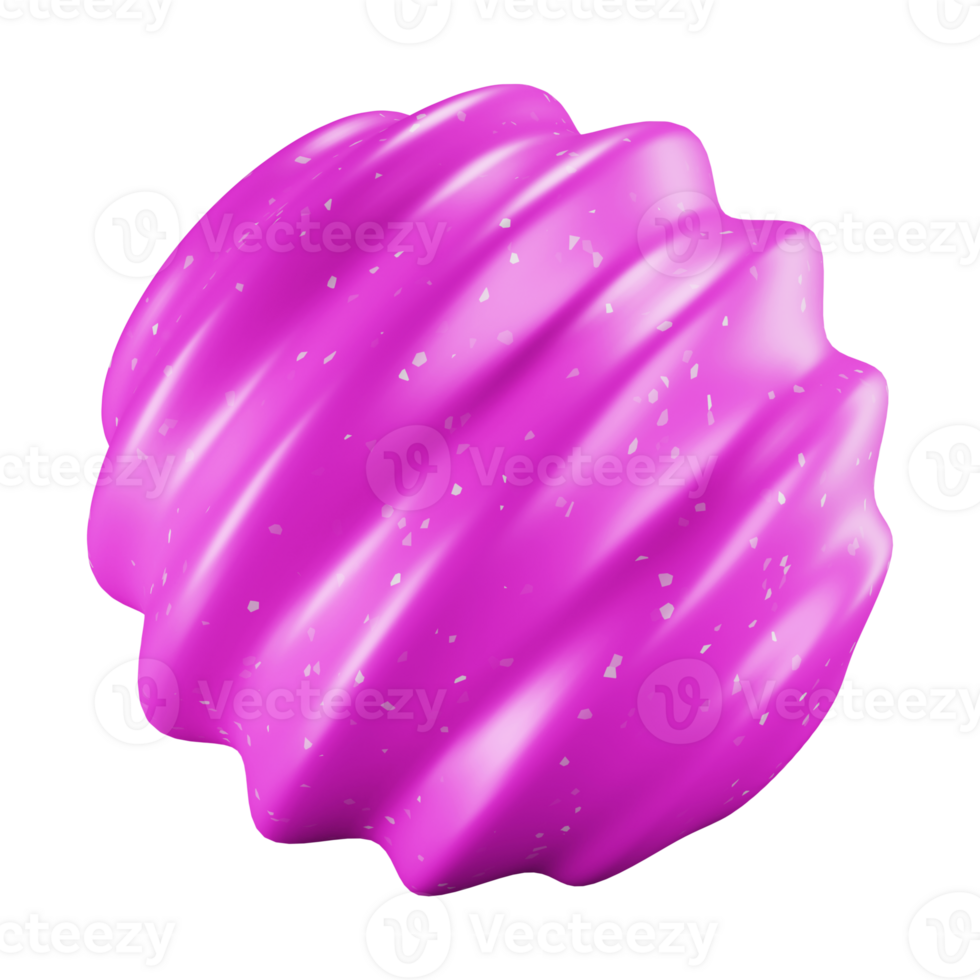 ball with wave pattern and white spots png