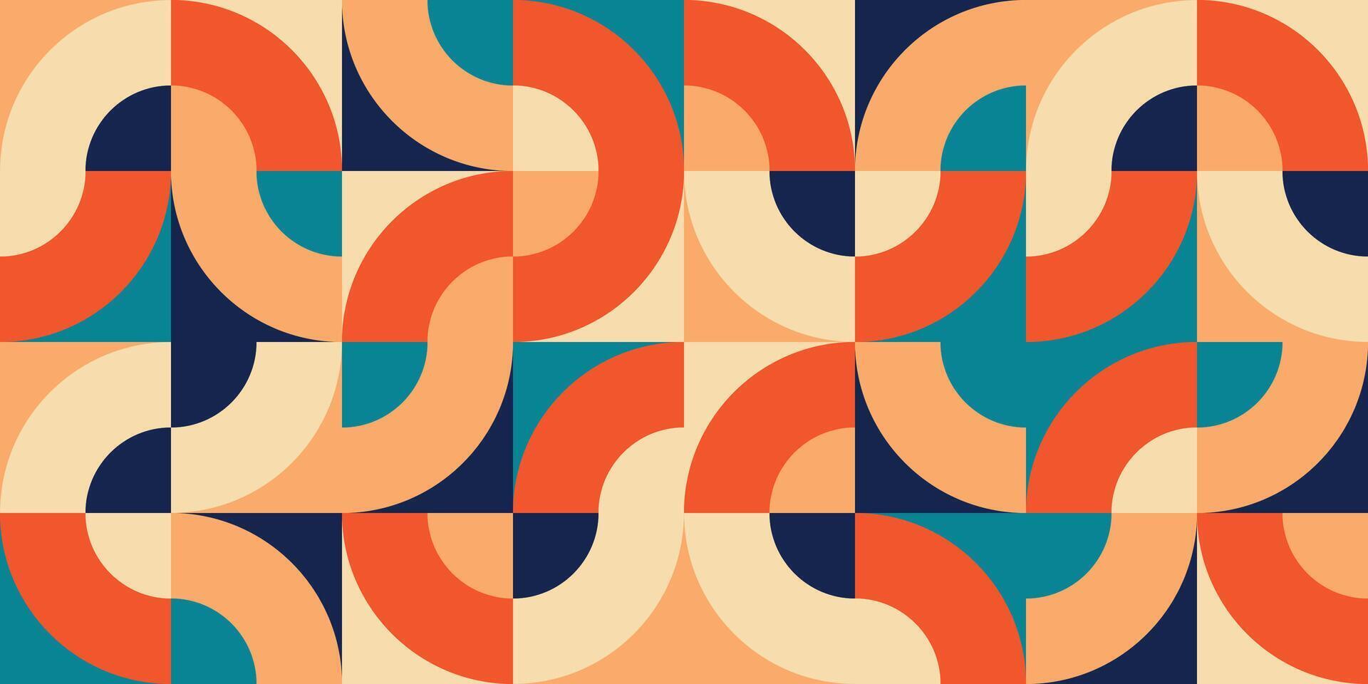 abstract bauhaus pattern background, bauhaus background vector