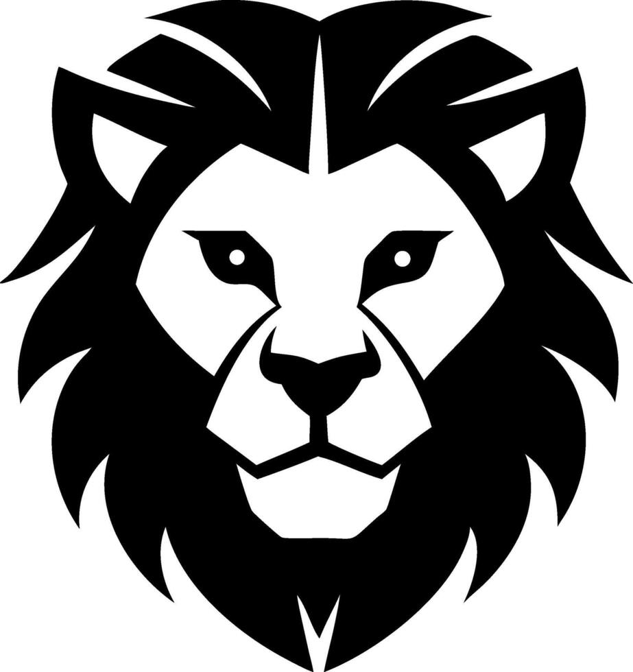 Regal Lion Head Art for Digital Projects vector