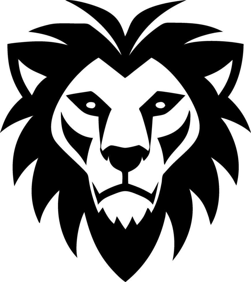 Majestic Lion Head Vectors Illustrations