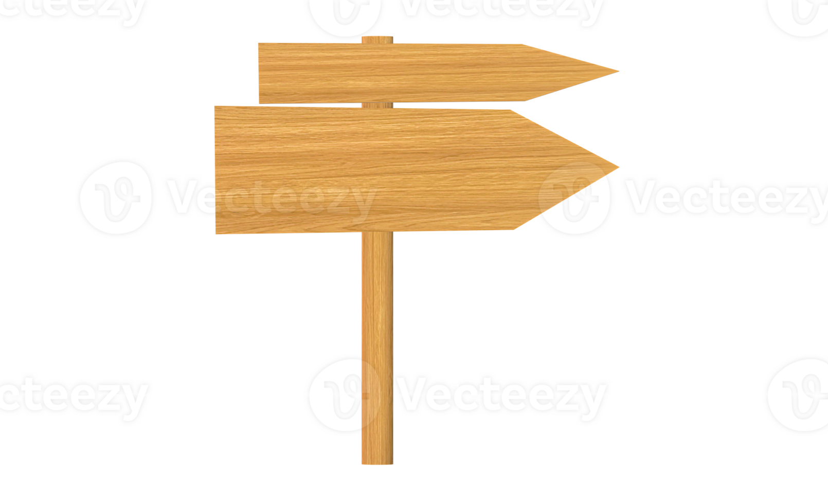 wooden signpost Wooden signboard, wooden texture for writing text, illustration, arrow pointing, transparent background transparent background png