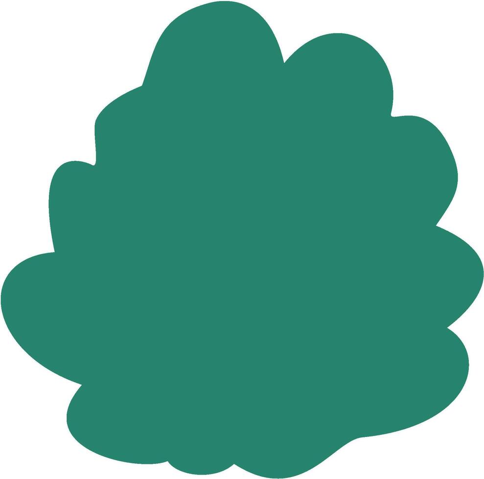 Abstract Bushes Green vector
