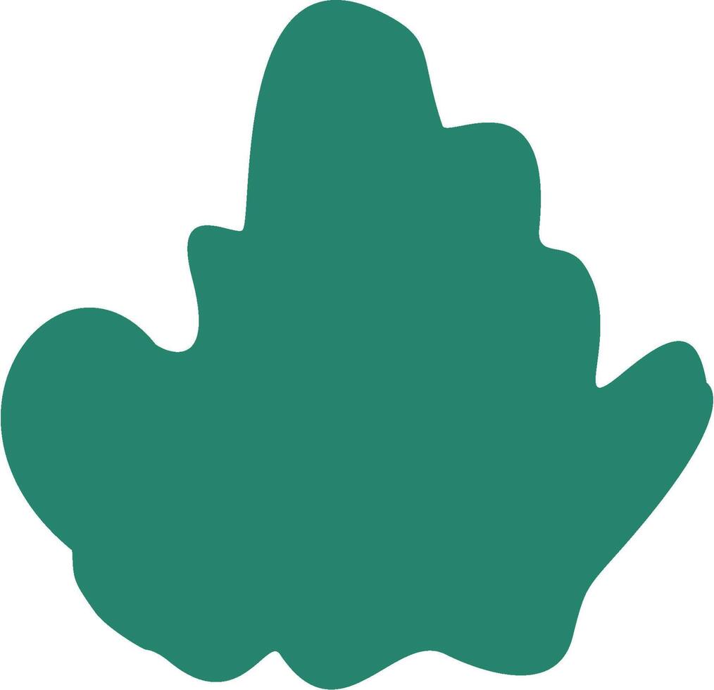 Bushes Green Abstract vector