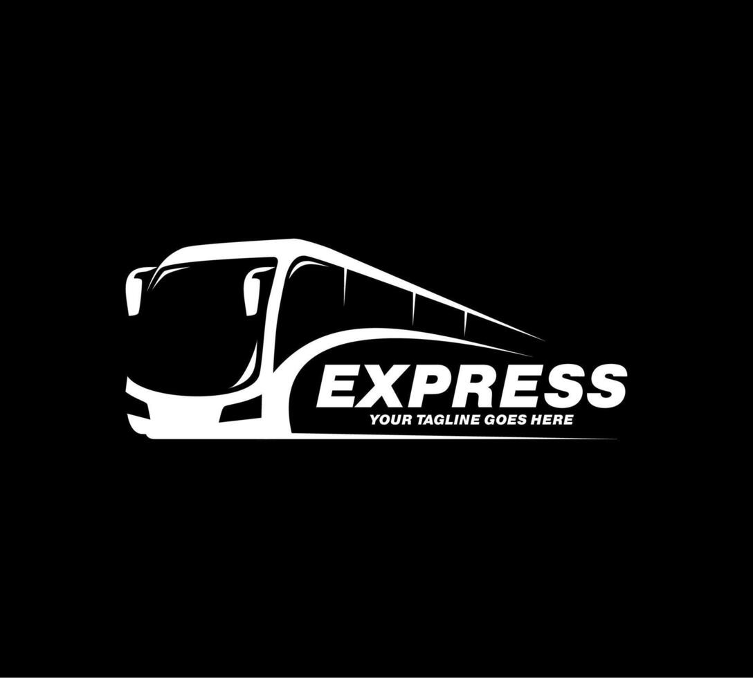 bus abstract logo design illustration vector