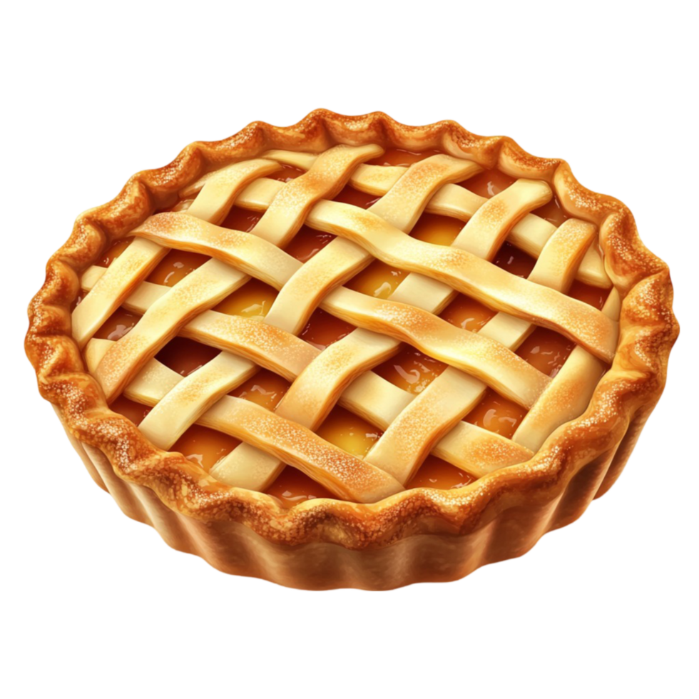 Apple pie baking png