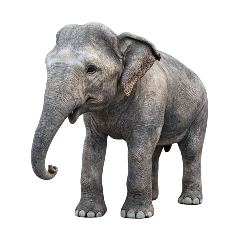 An elephant standing png
