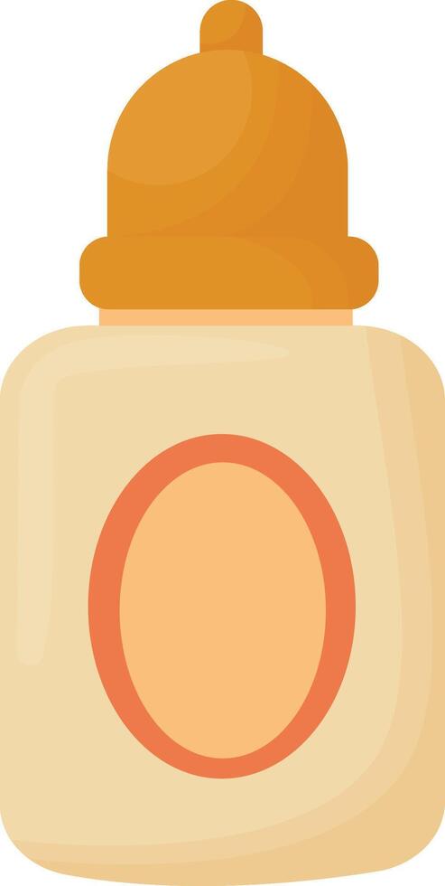 Yellow Bottle Vaping Juice vector