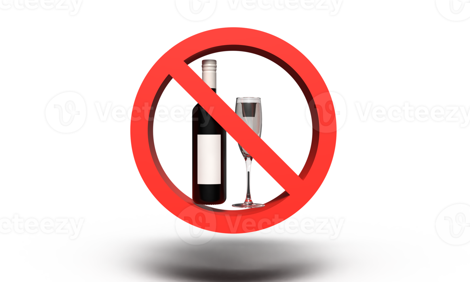 bottle beer alcohol red sign stop prohibition icon wine glass protection danger warning safety drink liquid hygiene problem caution tobacco organic problem waste beverage security alcohol area png