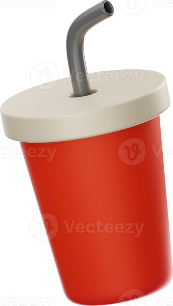 Soft Drink 3D Illustration png