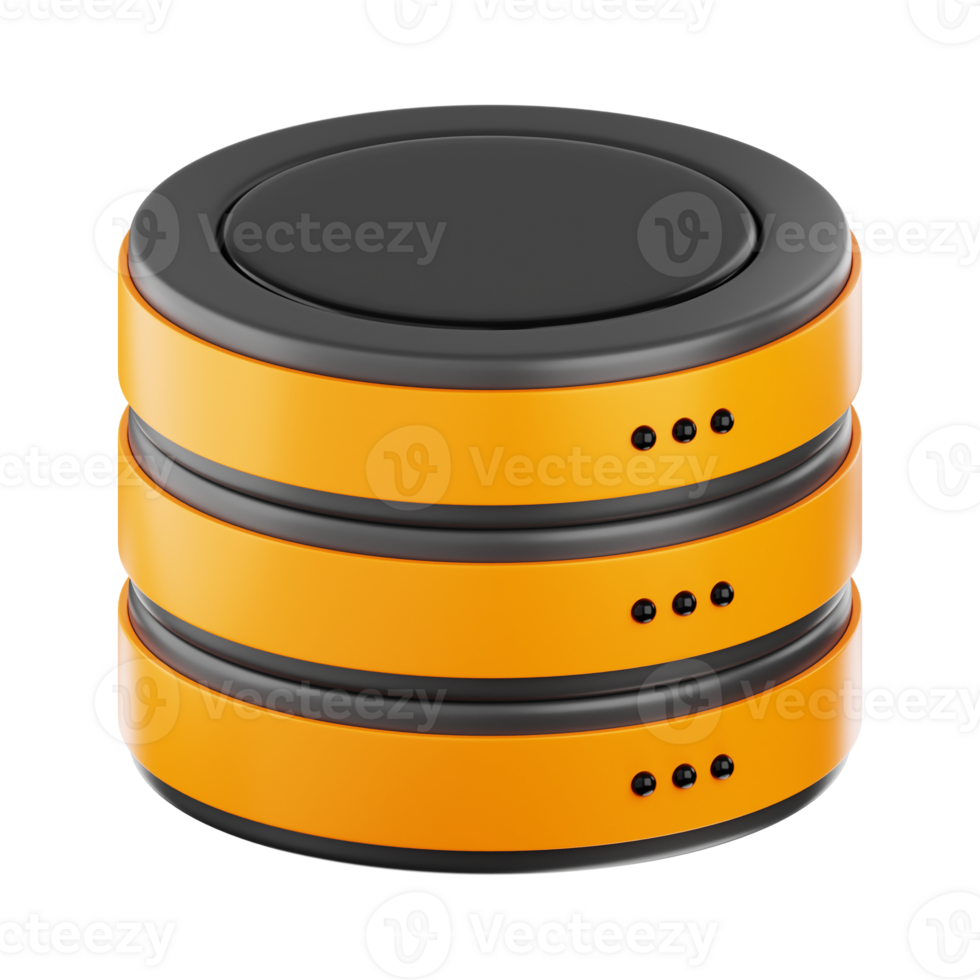Database Server 3D Illustration png