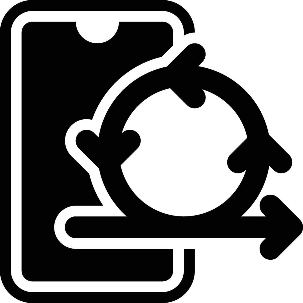 Agile Development, Agile, Iterative Glyph Solid Icon vector