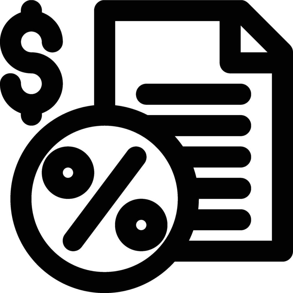 Tax Policy, Tax, Taxes Outline Icon vector
