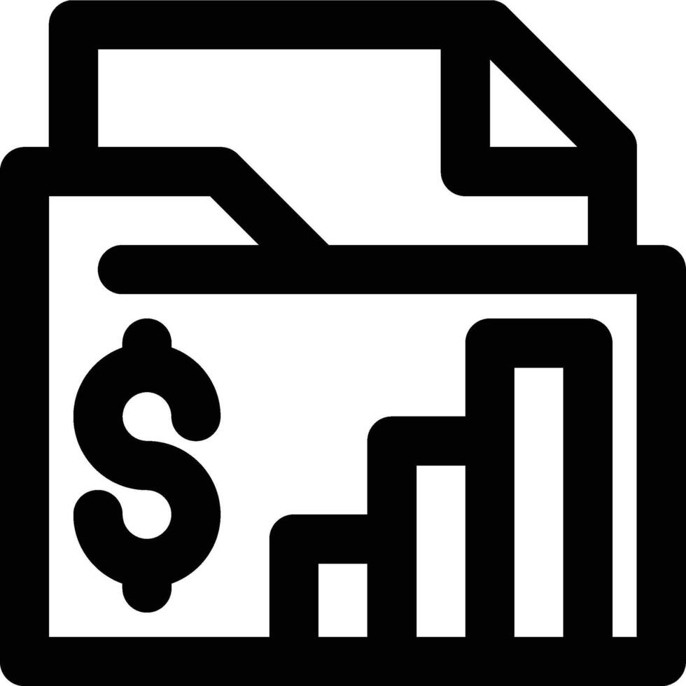 Economic Data, Data, Economics Outline Icon vector