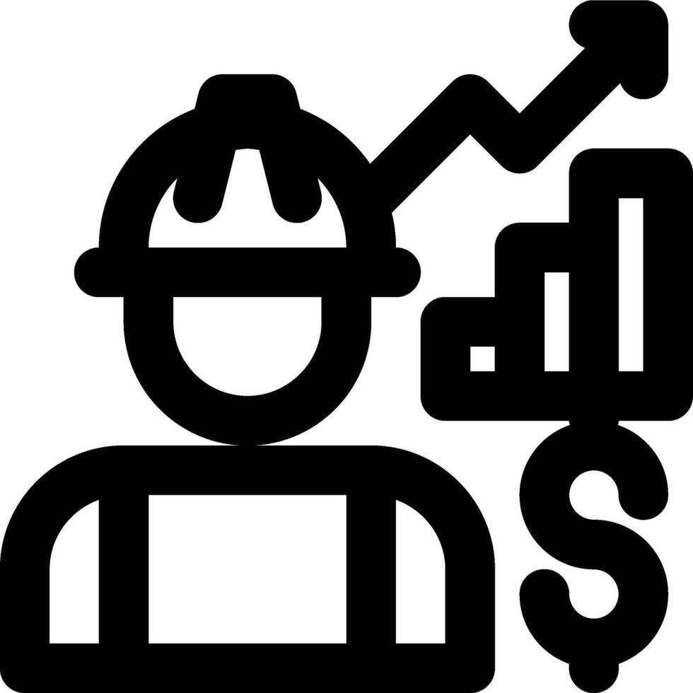 Labor Economics, Labour Economics, Labor Outline Icon vector
