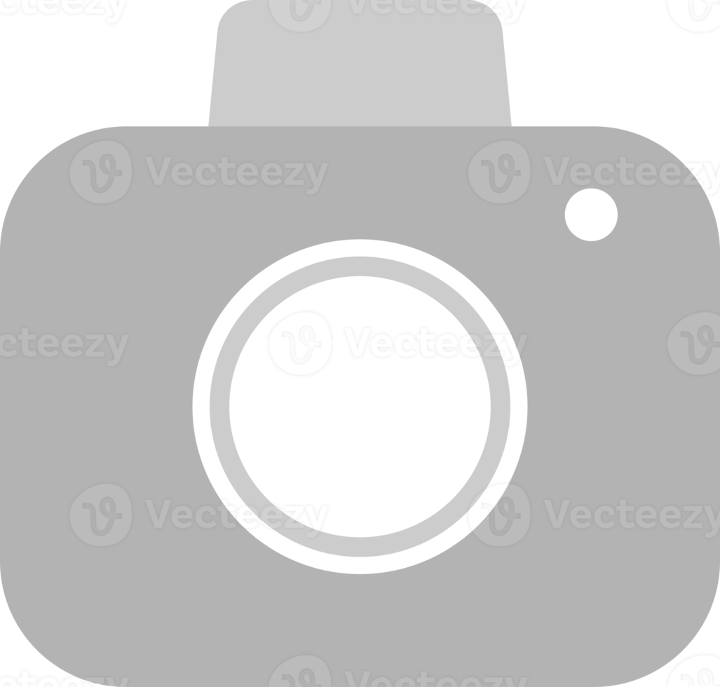 Gray camera icon png