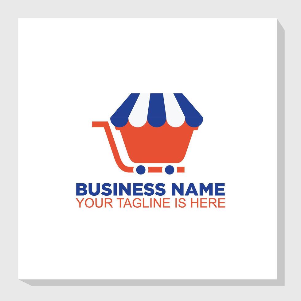 shopping cart and technology logos concept, digital shopping logo , business icon design vector