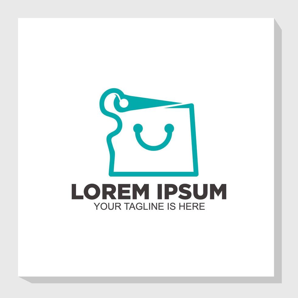 sewing equipment shop logo concept, tailor logo inspiration, business icon design vector