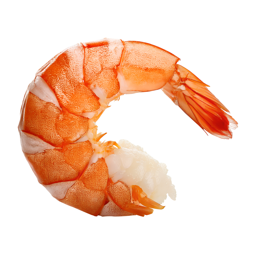 Shrimp isolated on Transparent Background png