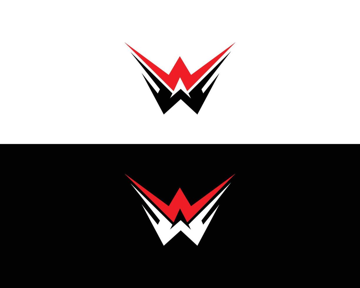 Letter WW abstract logo design icon template vector