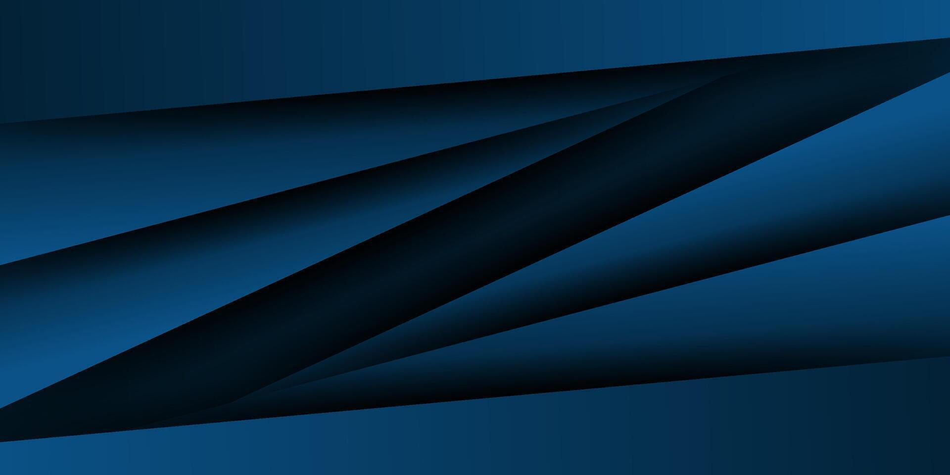 abstract dark blue background with square paper cut pattern. Overlapping background with shadow design. eps10 vector