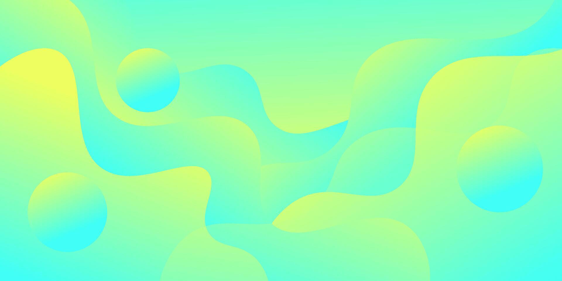 Abstract background gradient blue and yellow dynamic shadow on background. background for wallpaper, banner. eps10 vector