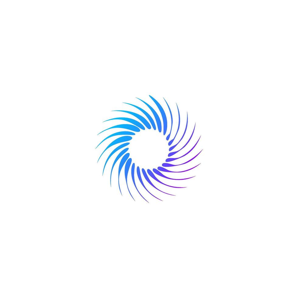 abstract Spiral Spinning Stair Sparks Rotation Circular Sparkle vector