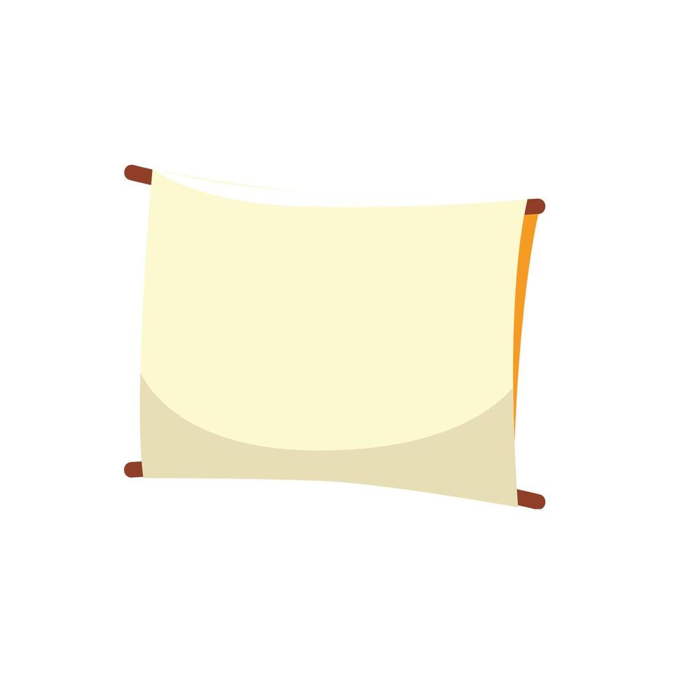 Empty Protest Sign Mockup vector