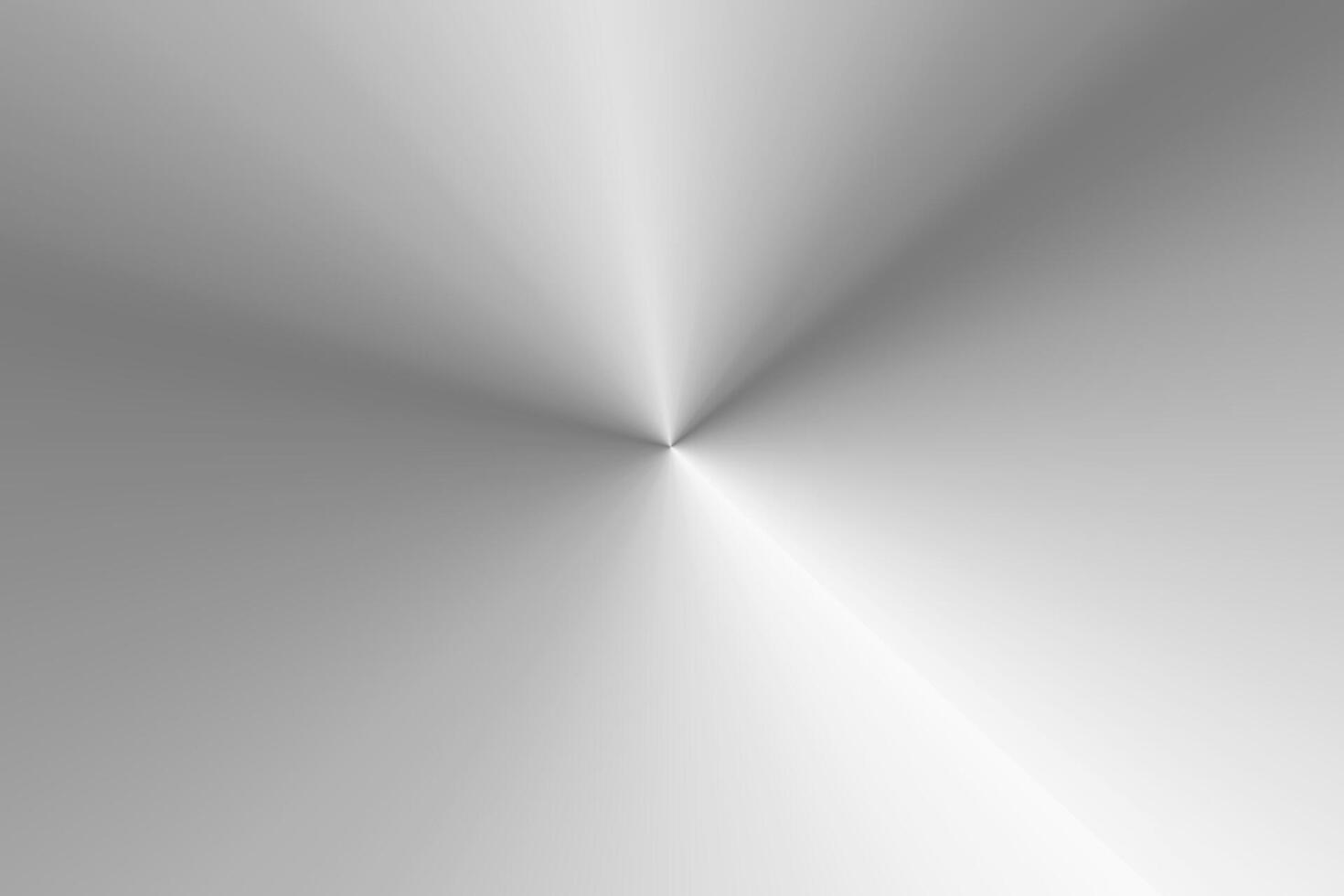 High contrast circular brushed aluminum texture vector