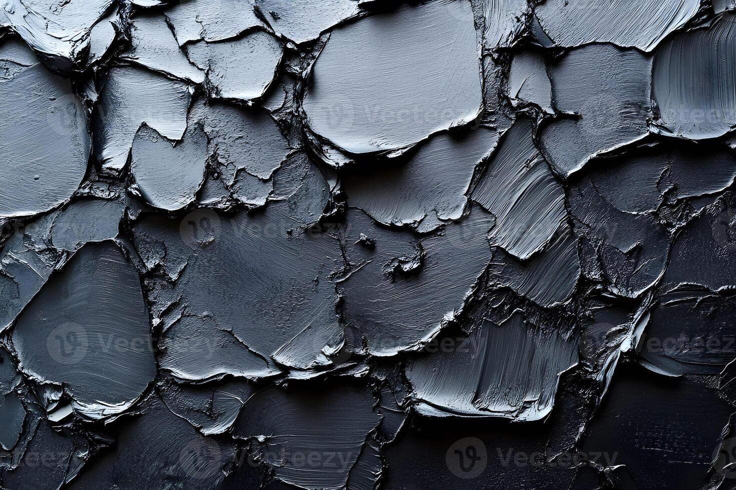 Abstract Textured Black Surface for Artistic Backgrounds and Design Projects photo