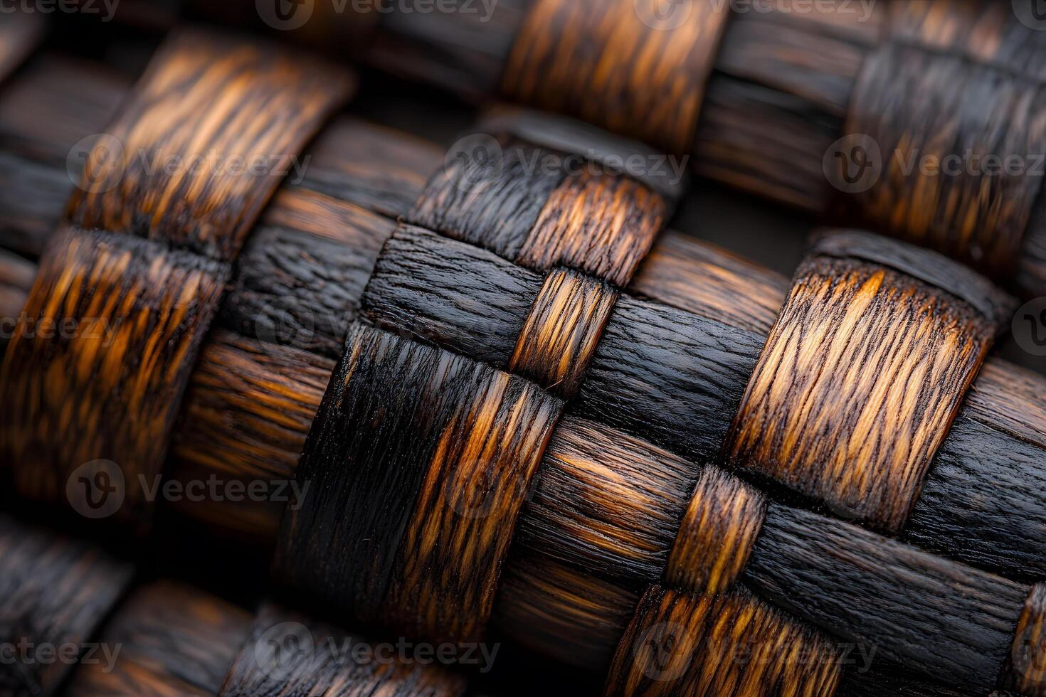 Rustic Woven Texture in Natural Fibers for Interior Design and Craft Inspiration photo