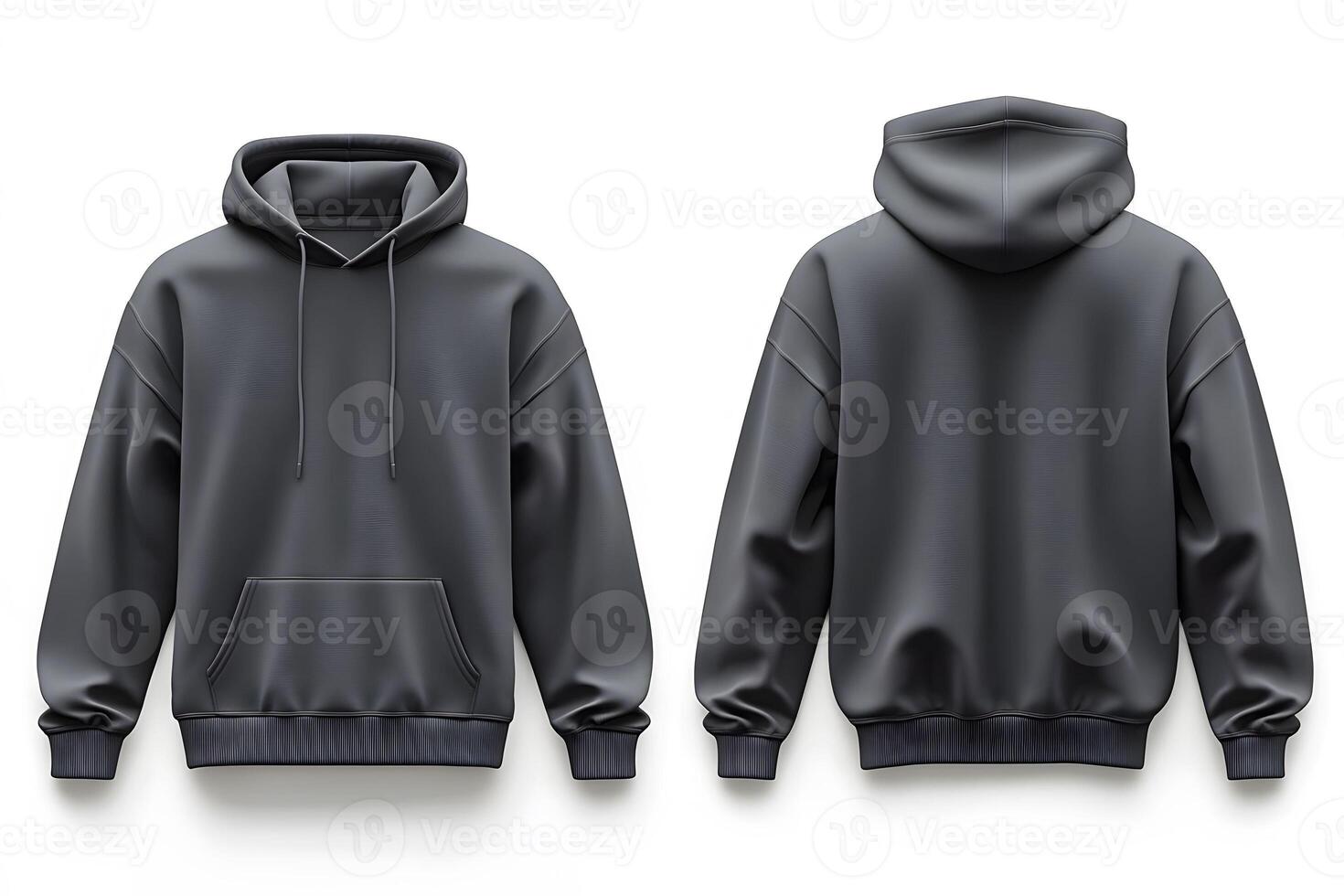 Basic Hoodie Mockup Design for Apparel Branding and Fashion Projects photo