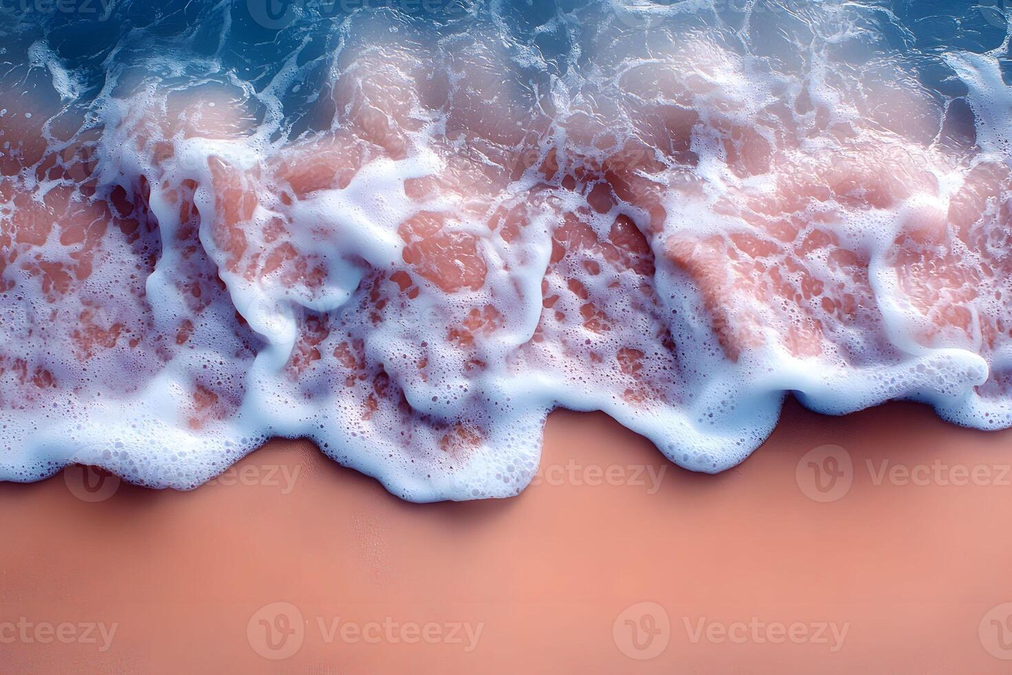 Tranquil Ocean Wave on Sandy Beach - Coastal Serenity and Nature Beauty for Relaxation photo
