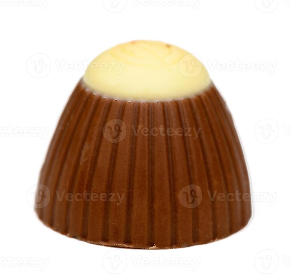 Exquisite chocolate confection delightfully crafted with layers of creamy white and rich dark chocolate for indulgent moments photo